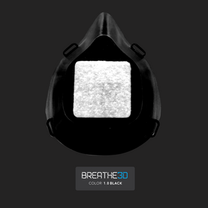 Open image in slideshow, Breathe3D Mask: Black
