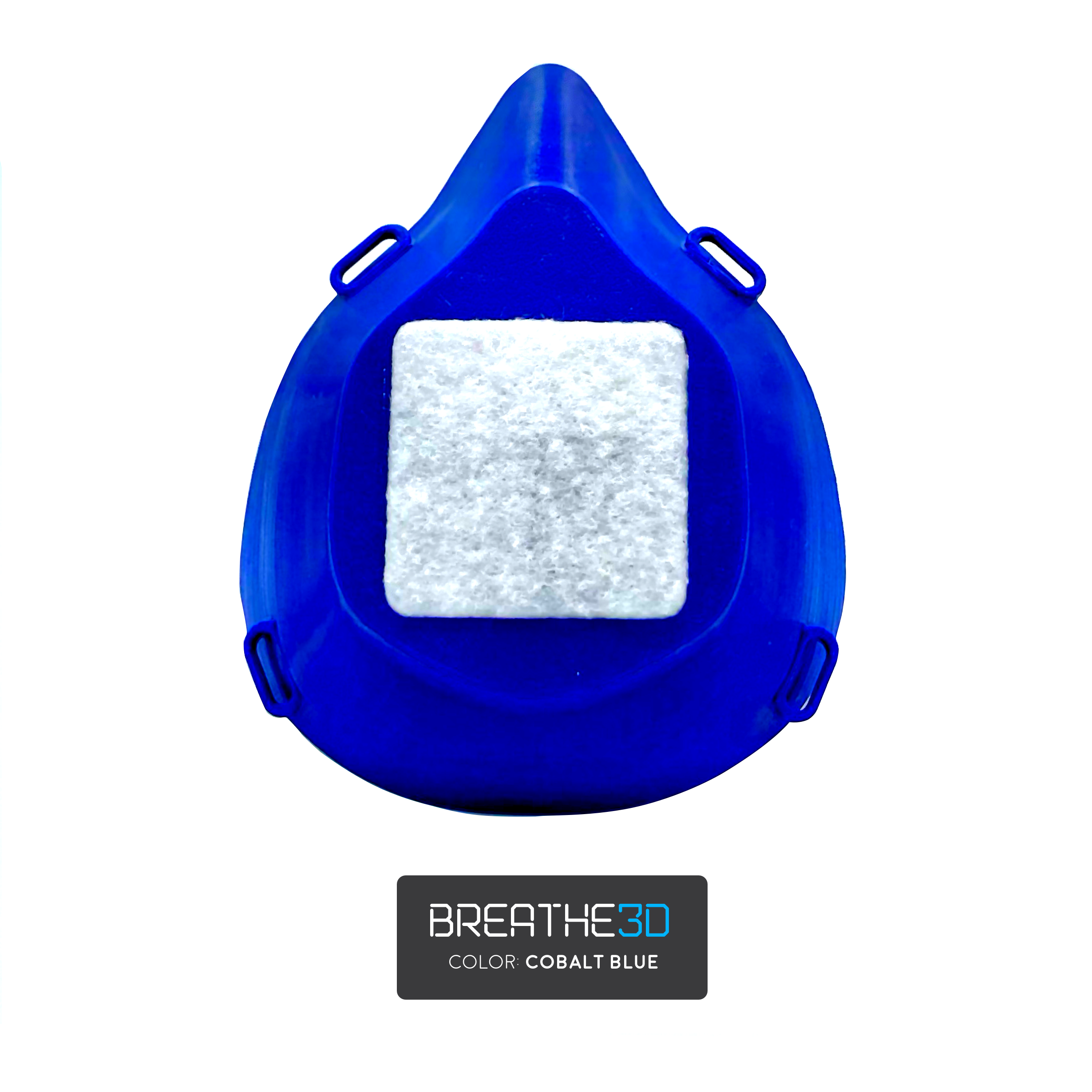 Breathe3D Mask: Cobalt Blue