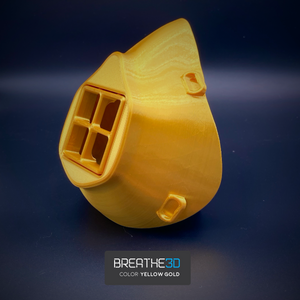 Breathe3D Mask: Gold
