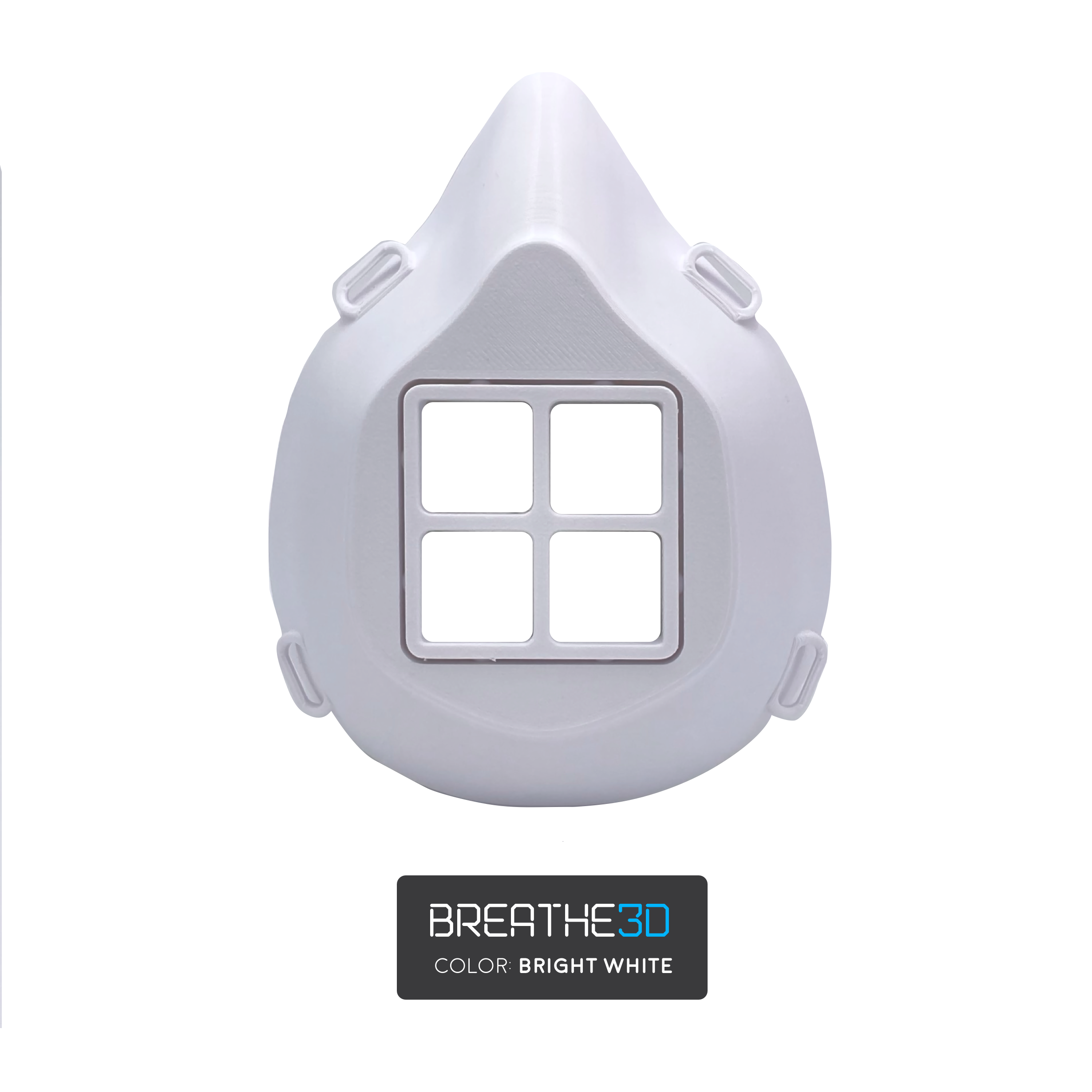 Breathe3D Mask: White