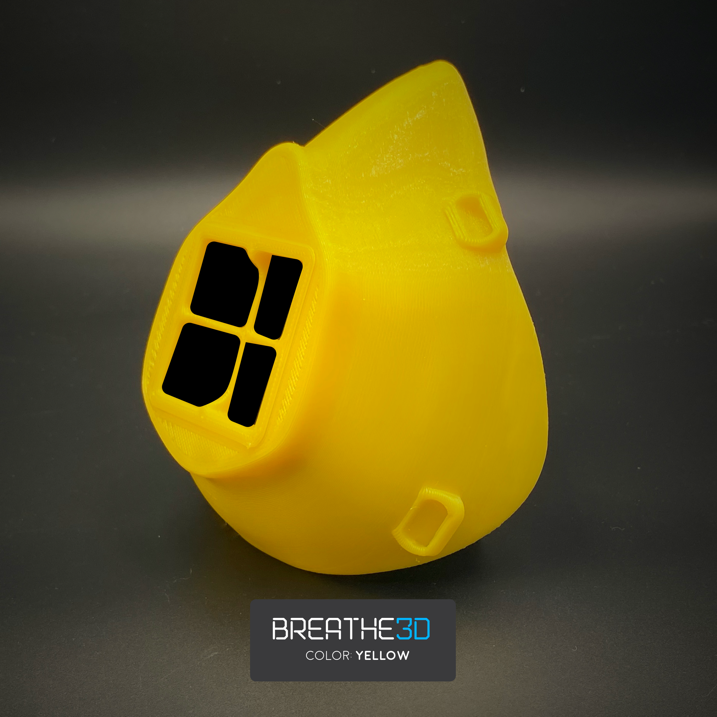 Breathe3D Mask: Yellow