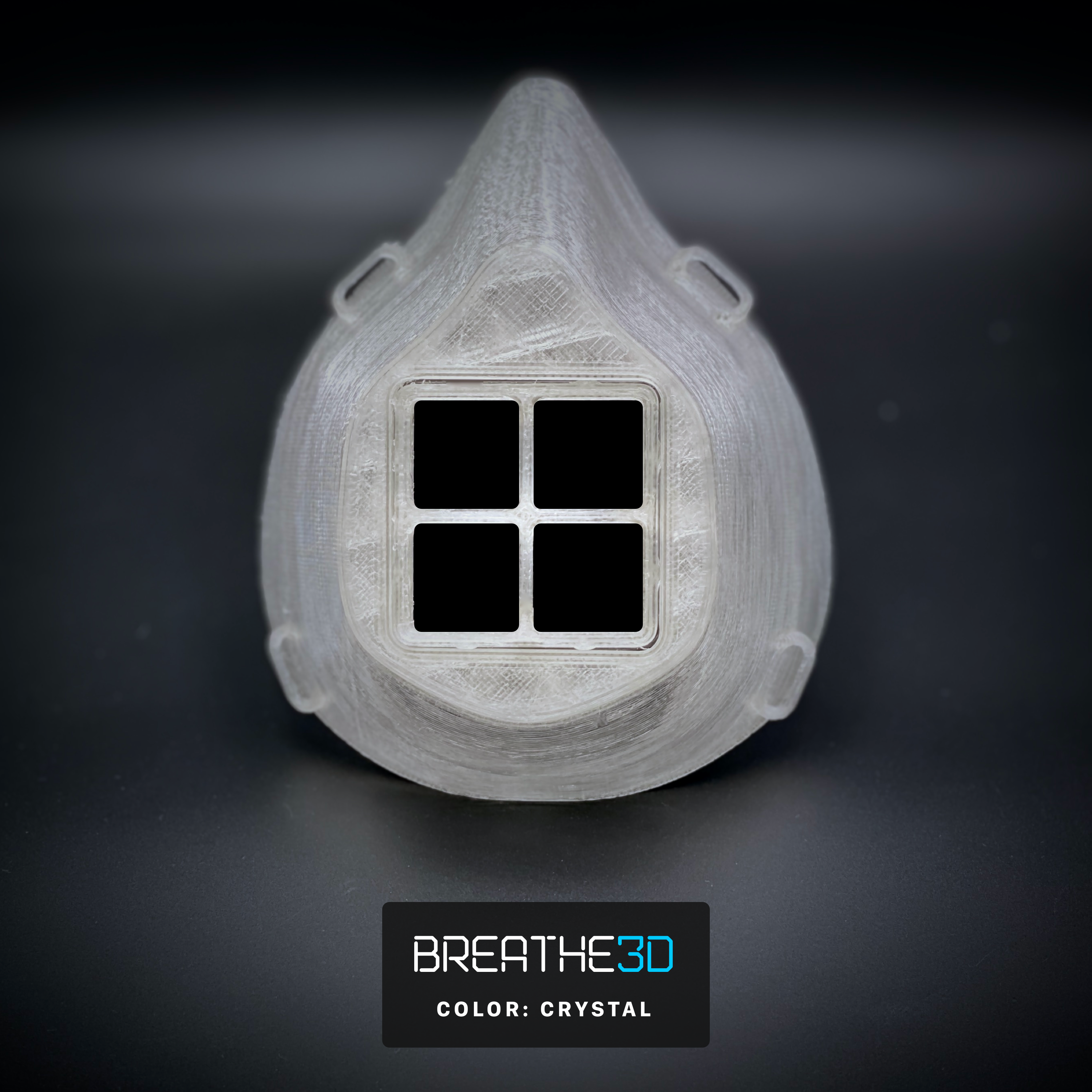 Breathe3D Mask: Crystal