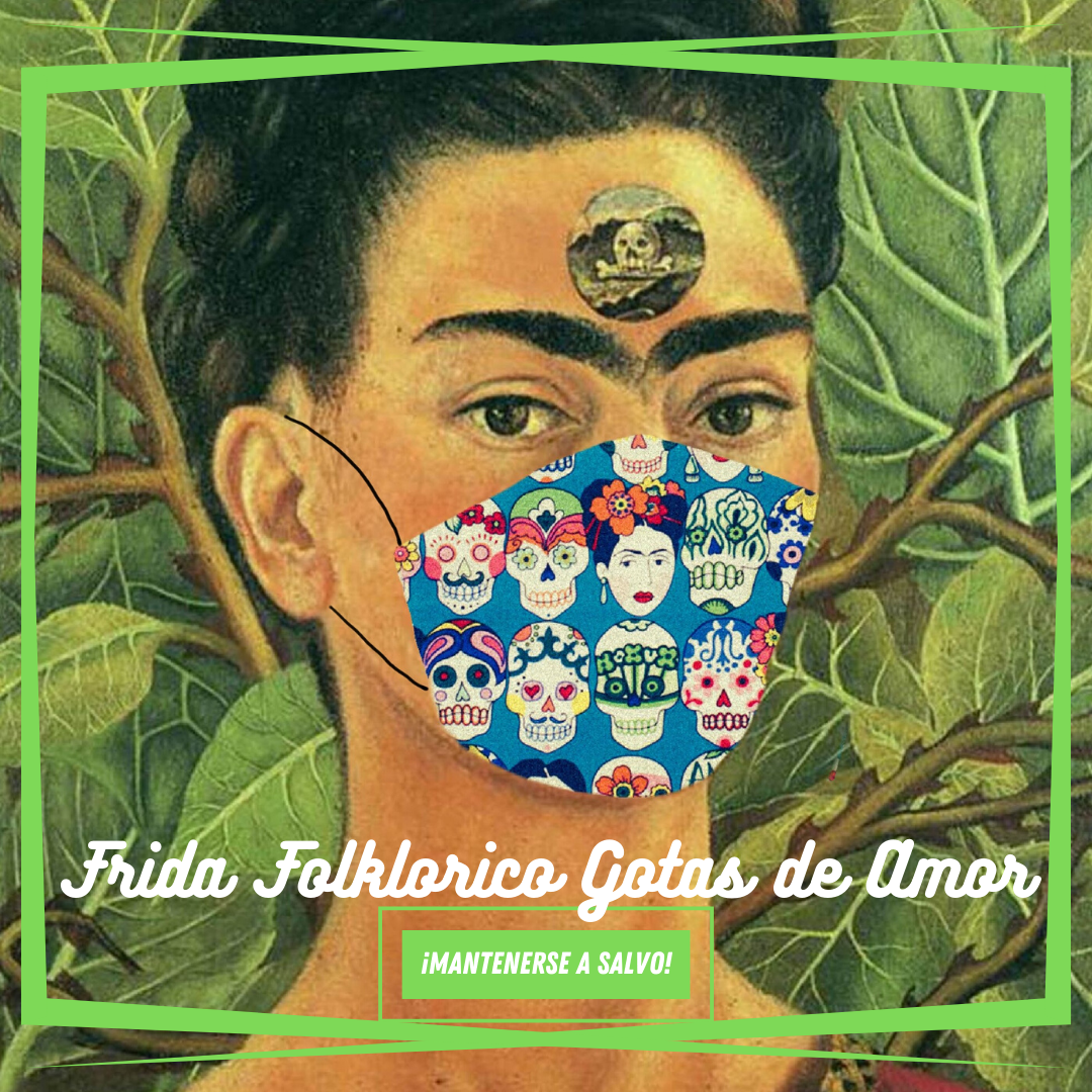 Breathe3L Mask: Frida Folklorico