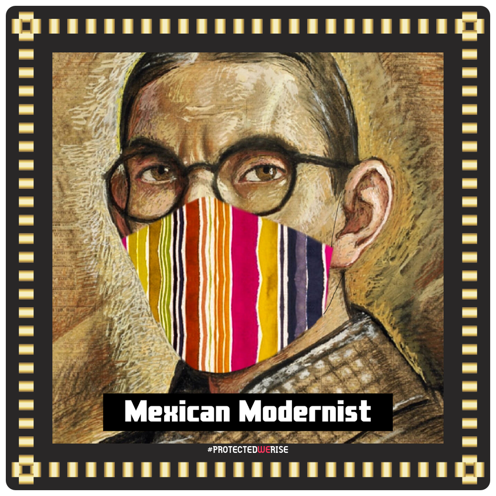 Breathe3L Mask: Mexican Modernist